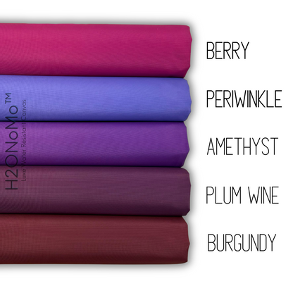 Luxe 420d Water Resistant Polyester Canvas H2ONoMo™