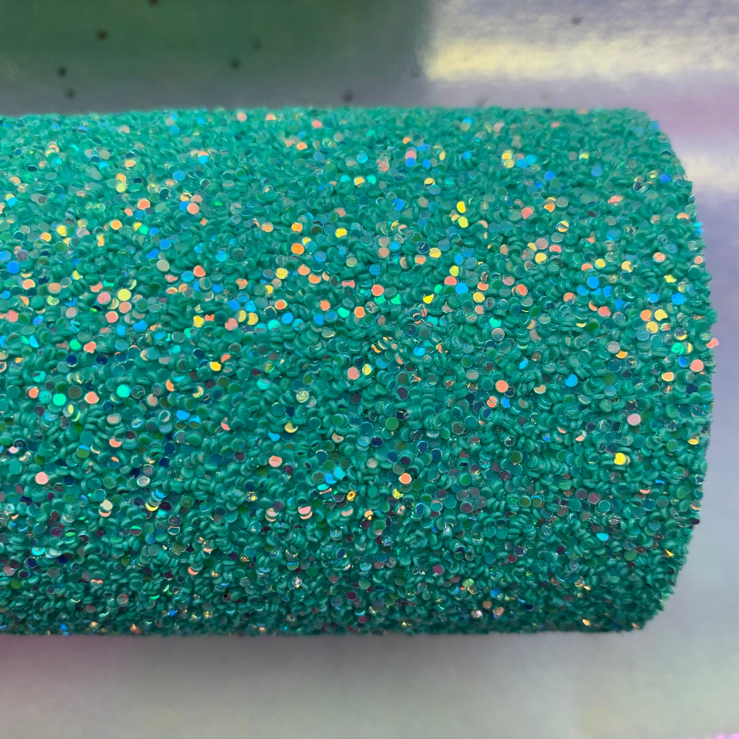 CANDY SHOP Super Chunky Glitter Faux Leather