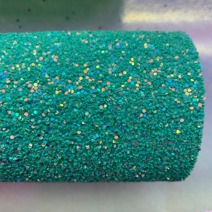 CANDY SHOP Super Chunky Glitter Faux Leather