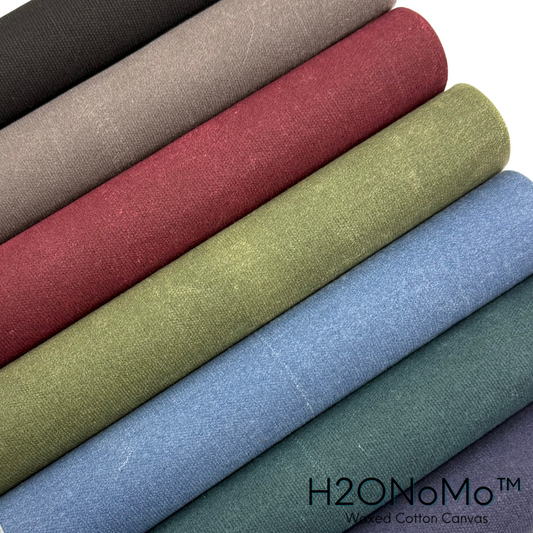 H2ONoMo™ Waxed 12oz Cotton Canvas - half and full yards