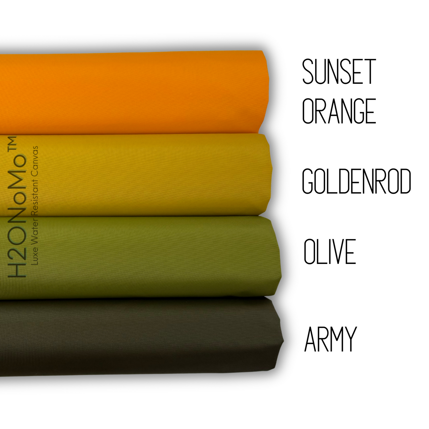 Luxe 420d Water Resistant Polyester Canvas H2ONoMo™