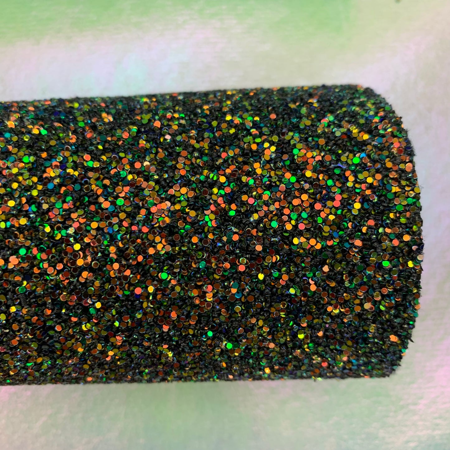 CANDY SHOP Super Chunky Glitter Faux Leather