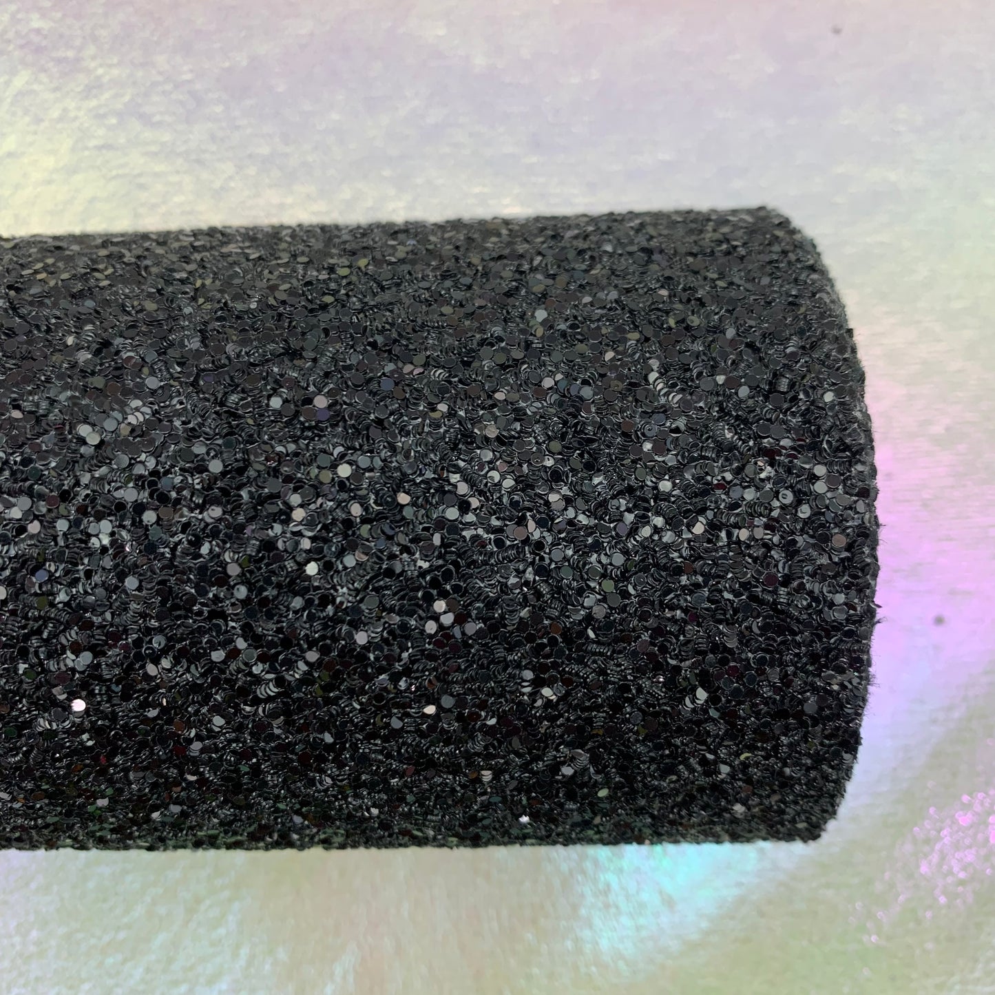 CANDY SHOP Super Chunky Glitter Faux Leather
