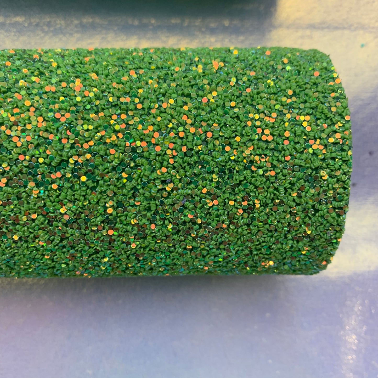 CANDY SHOP Super Chunky Glitter Faux Leather