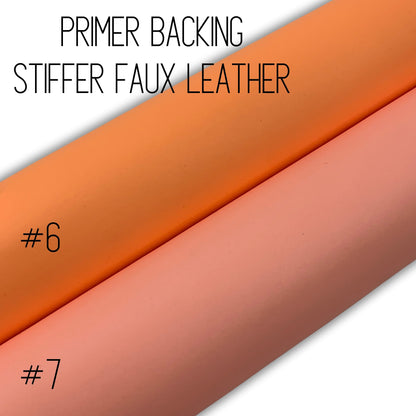 GLOW IN THE DARK Smooth Faux Leather