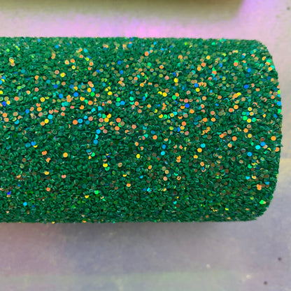 CANDY SHOP Super Chunky Glitter Faux Leather