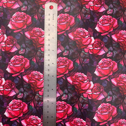 Roses Small scale Smooth Vinyl Custom Print