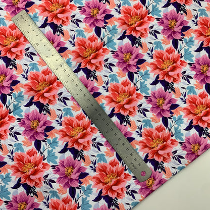 Floral Print HydroReminisce™ Waterproof Luxury Fabric - R1 Retail