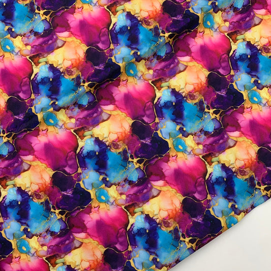 Alcohol Ink Abstract Print H2ONoMo™ Water Resistant Canvas  - R1 Retail