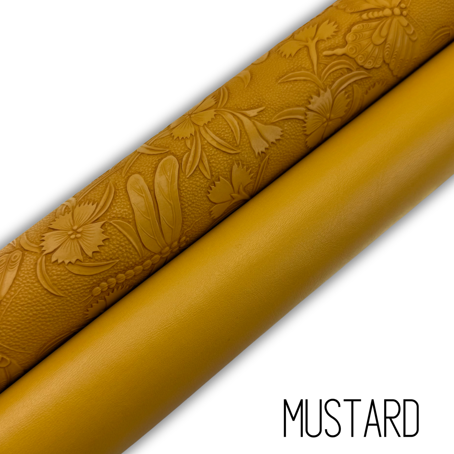 Garden of Wings Embossed Faux Leather