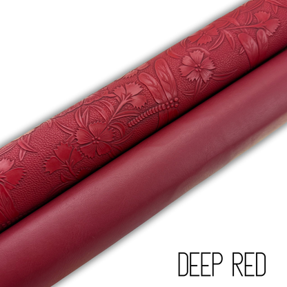 Garden of Wings Embossed Faux Leather