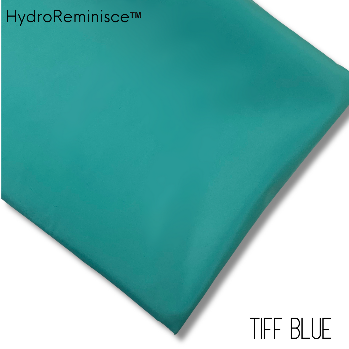 TIFF BLUE Solid Color HydroReminisce™ Luxury Fabric