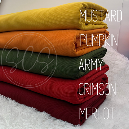 Fall Tones Bullet Liverpool Fabric Strip, Half and Full Yards