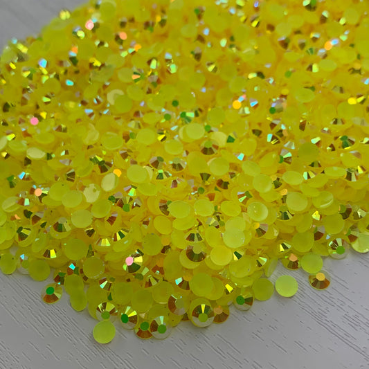 Topaz AB | Premium Jelly Resin Rhinestones | Non Hotfix | 3mm, 4mm or 5mm | Flatback