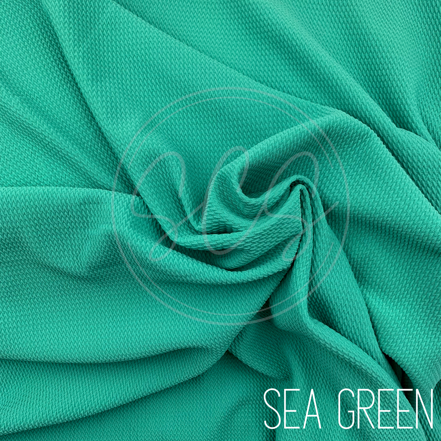 Green Tones Tones Bullet Liverpool Fabric Strip, Half and Full Yards