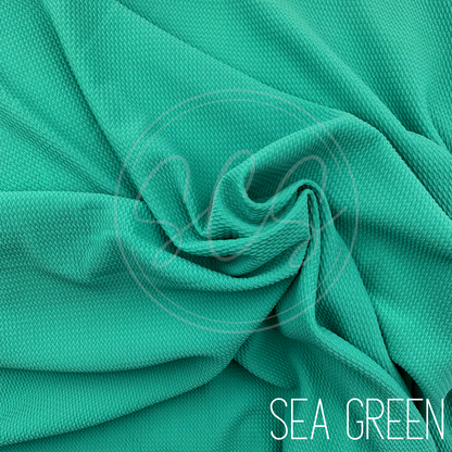 Green Tones Tones Bullet Liverpool Fabric Strip, Half and Full Yards