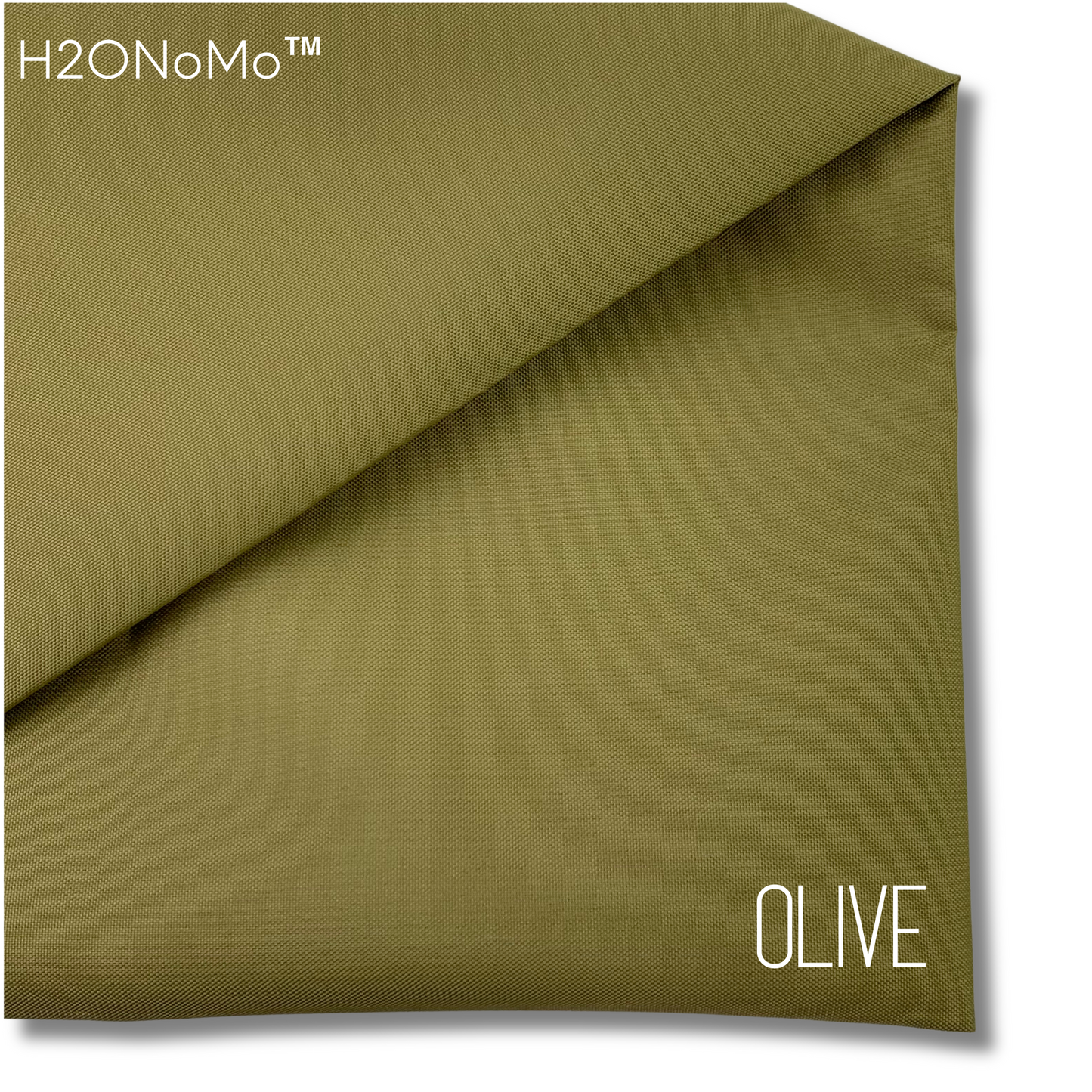 OLIVE Solid Color H2ONoMo™ Water Resistant Canvas