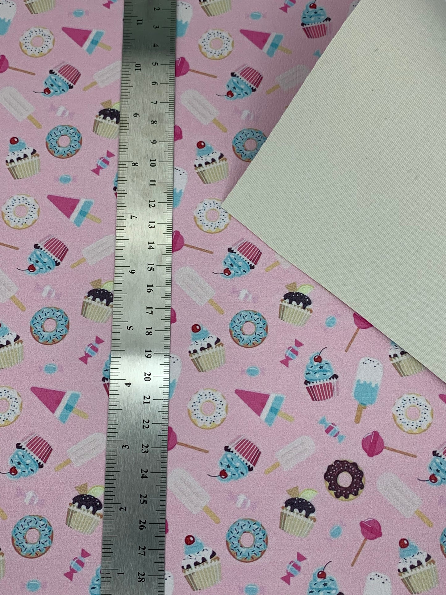 Desserts Pebble Vegan Leather Sheet