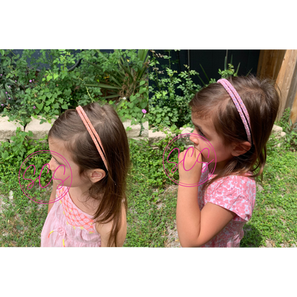 Sky Blue Chunky Glitter Headband
