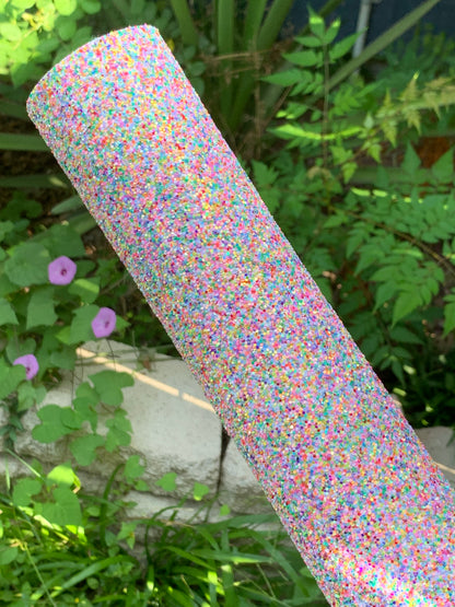 Multicolor Chunky Glitter Canvas PREMIUM