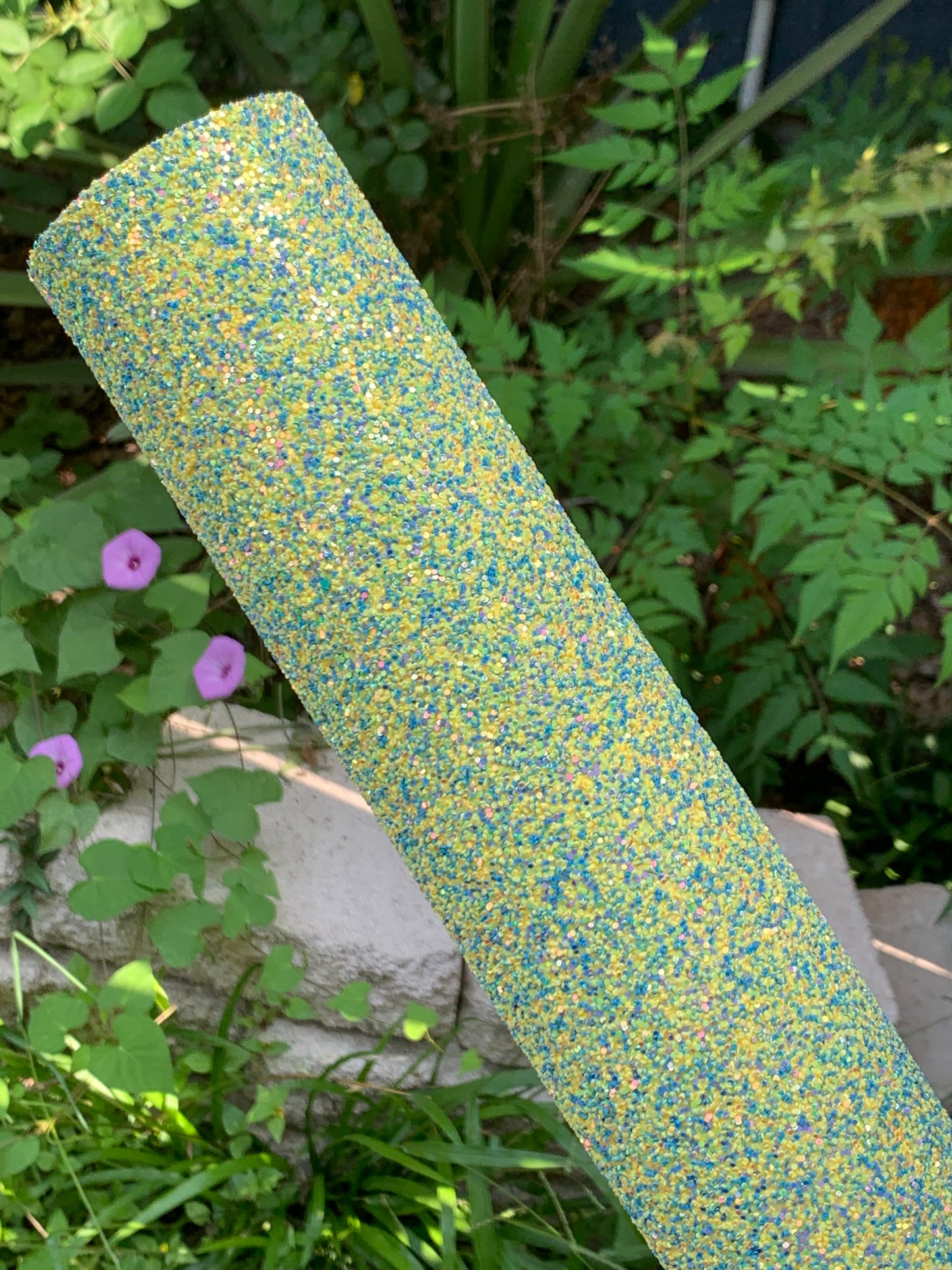 Multicolor Chunky Glitter Canvas PREMIUM
