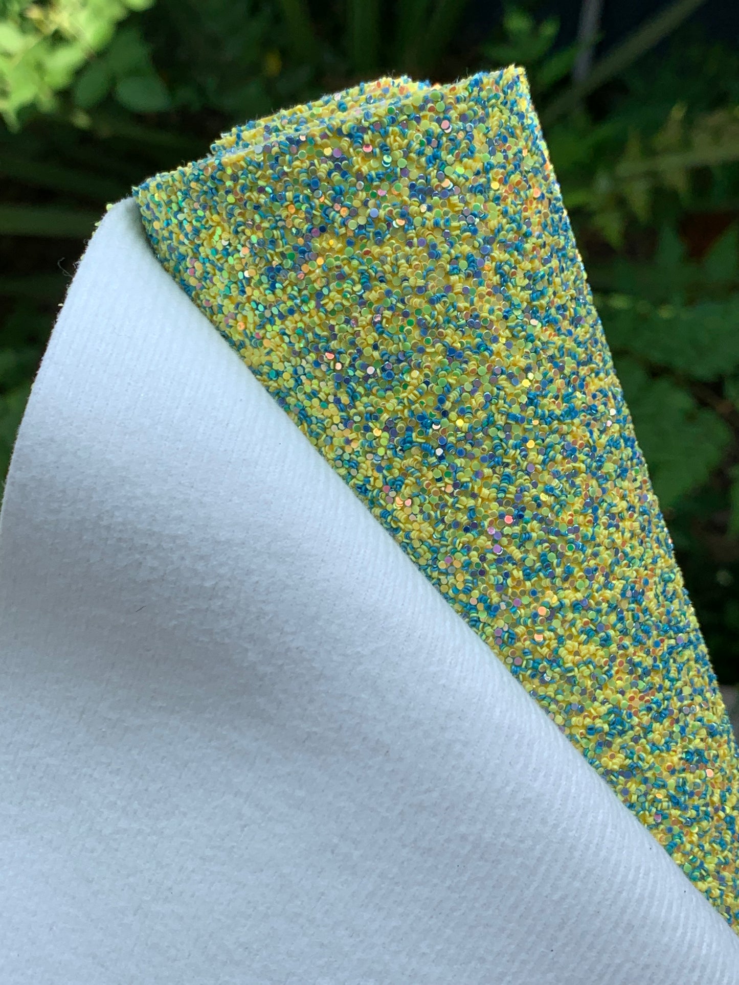 Multicolor Chunky Glitter Canvas PREMIUM