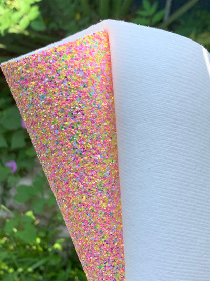 Multicolor Chunky Glitter Canvas PREMIUM
